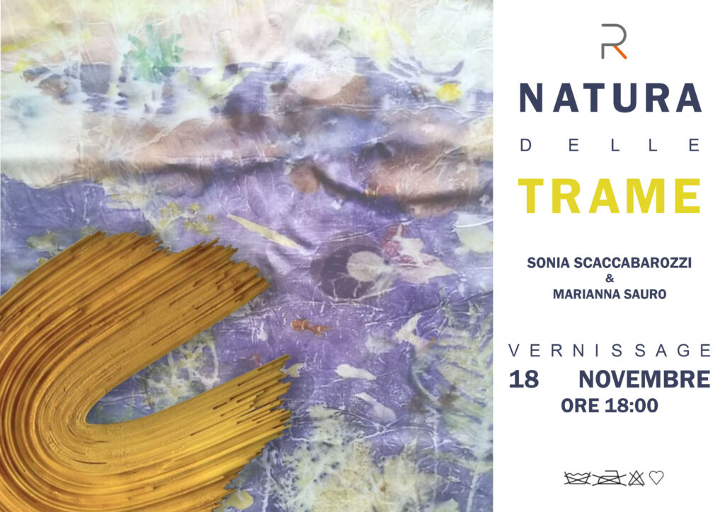 locandina vernissage natura delle trame