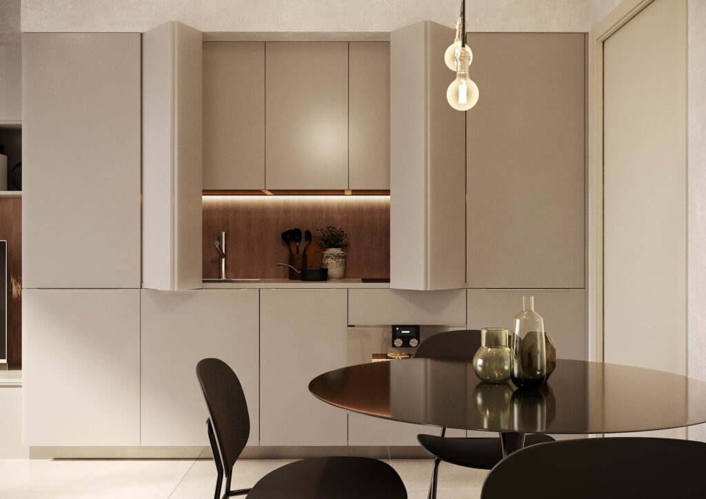 progettazione interior design cucina