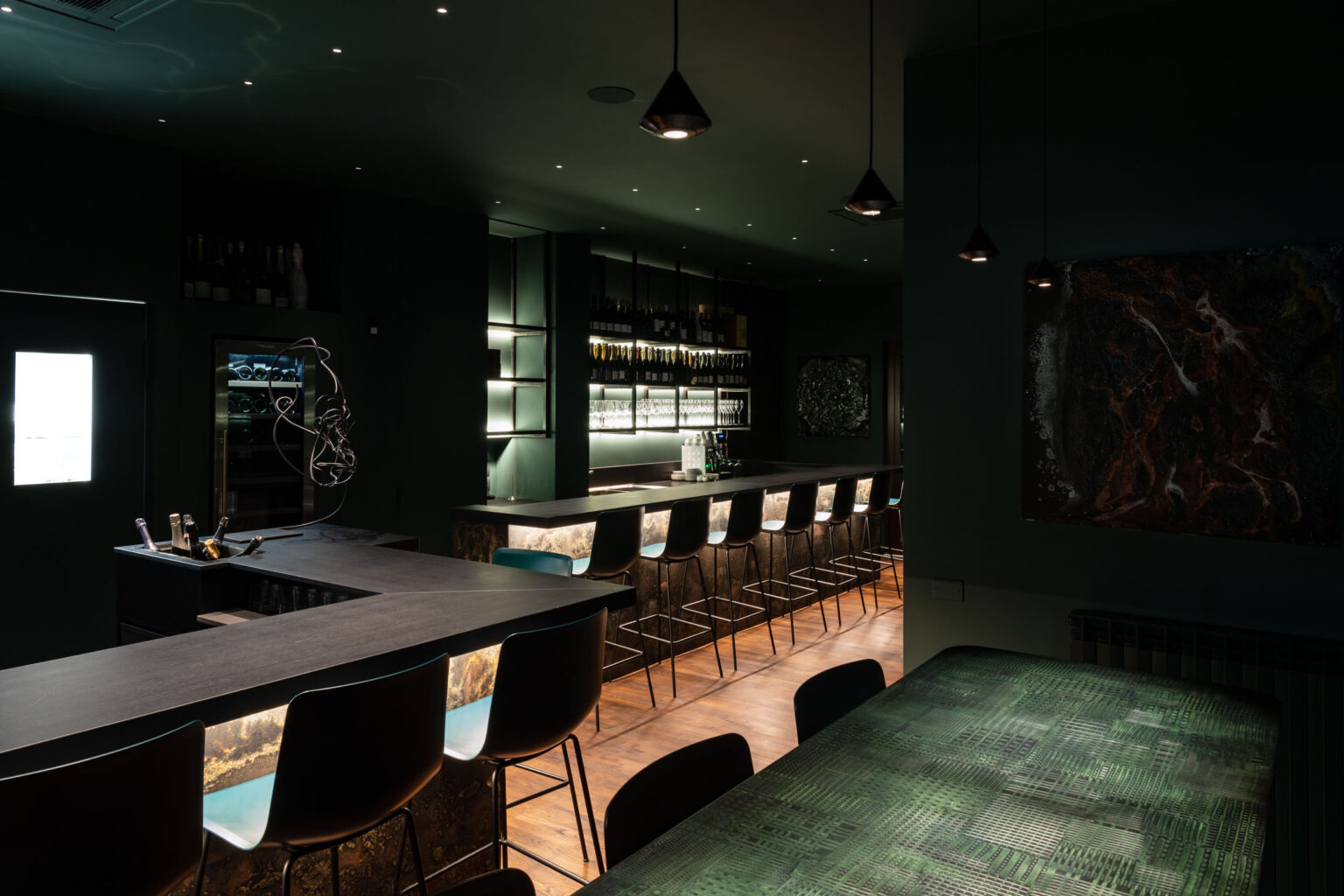 progettazione tavoli ristorante crudiamo