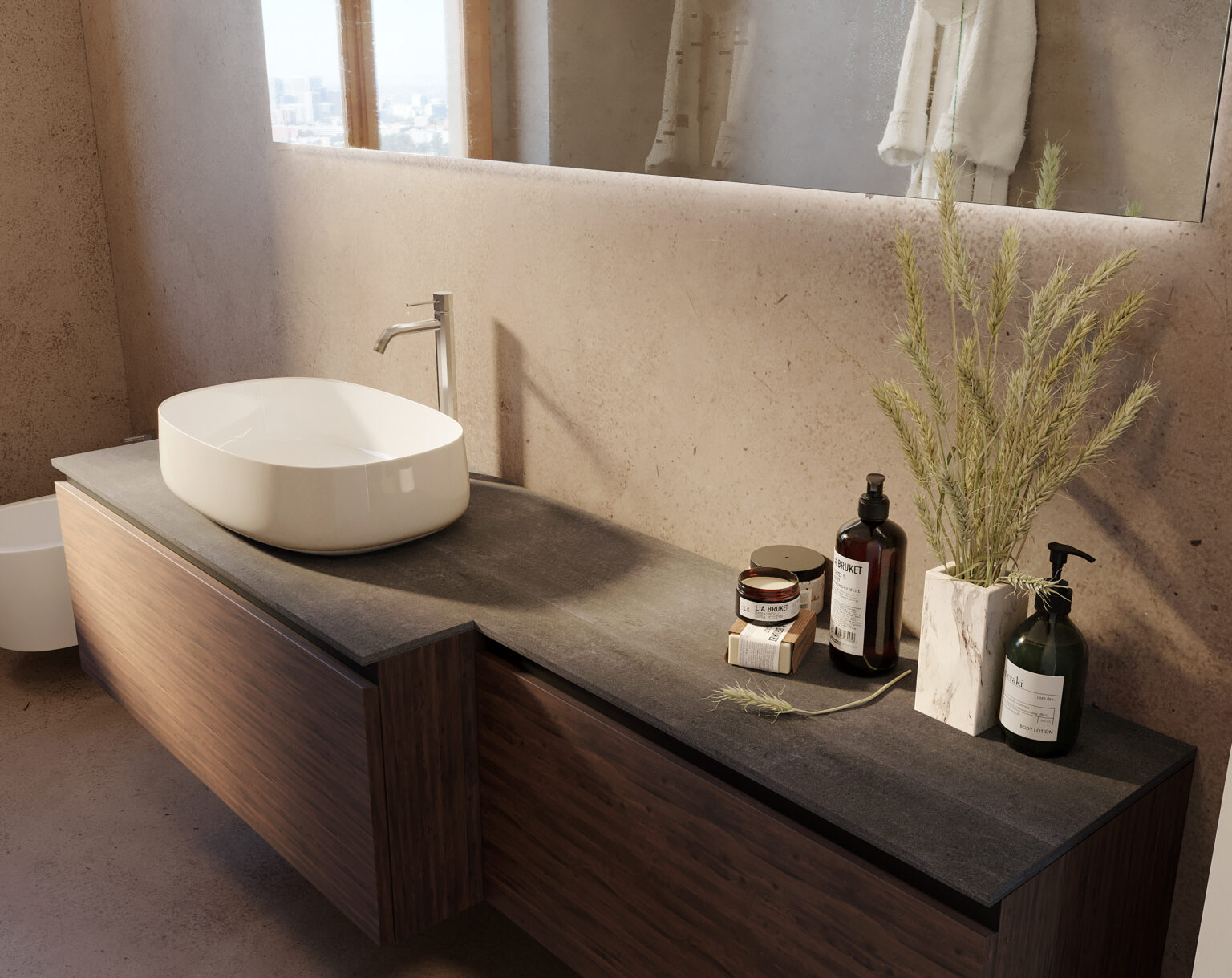 architettura d'interni dettaglio bagno
