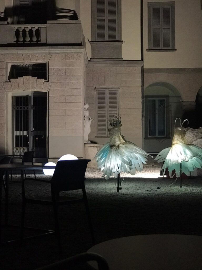arte site specific in villa ballerine